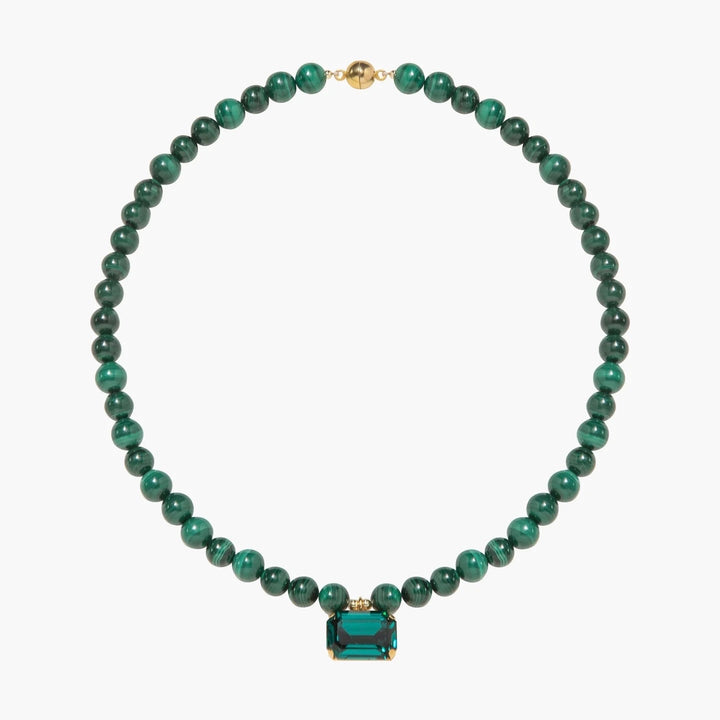 Sidonie Necklace in Malachite | Jennifer Behr