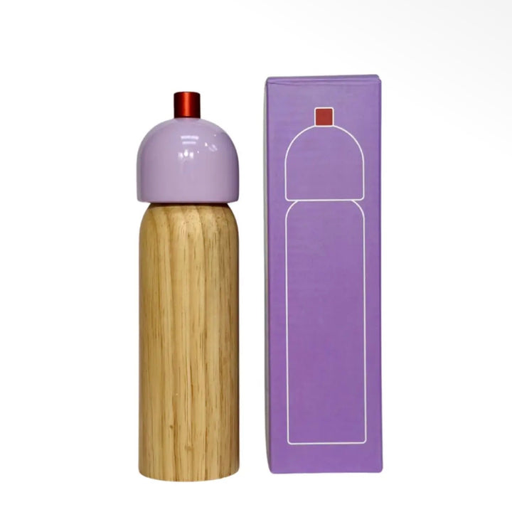Pepper Mill, Lilac & Red