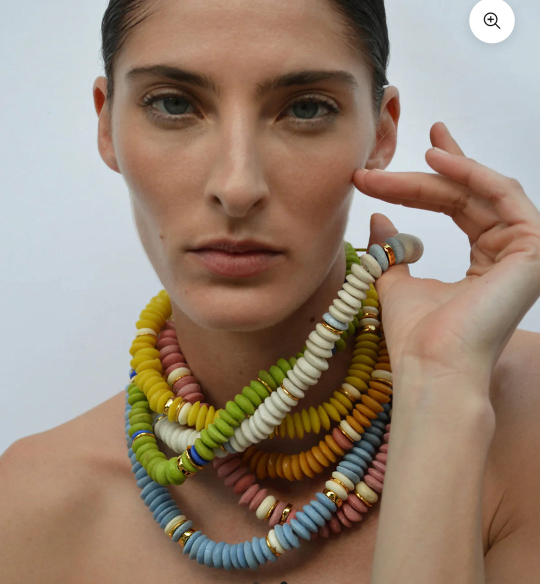 Laguna Necklace in Mustard | Lizzie Fortunato