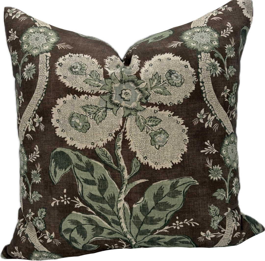 Anna French/Thibaut ST. GILLES Pillow in Brown, 22x22