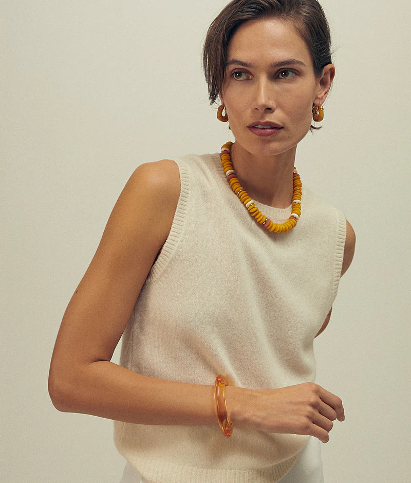 Laguna Necklace in Mustard | Lizzie Fortunato