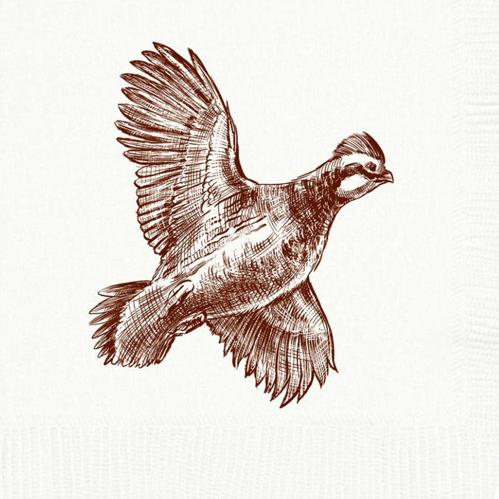 Quail Beverage Napkins | Alexa Pulitzer