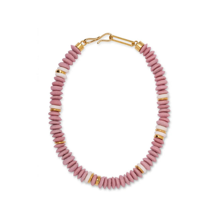 Laguna Necklace in Rose Pink | Lizzie Fortunato