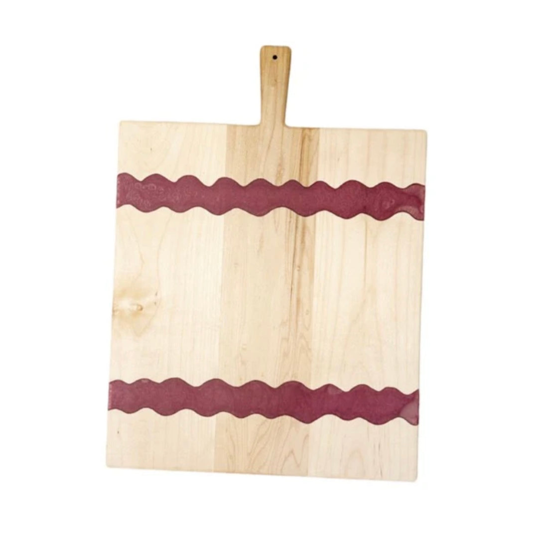 Maple & Red Charcuterie Board (18x16)