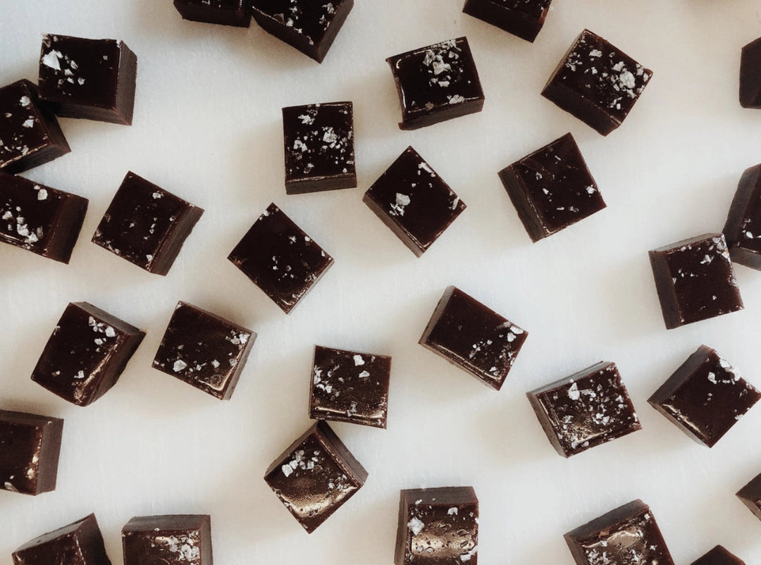 Wildflower Dark Chocolate Sea Salt Caramels