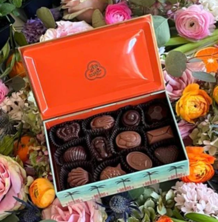 Mary Maguire Truffle Collection 12 piece Tin Box | Louis Sherry