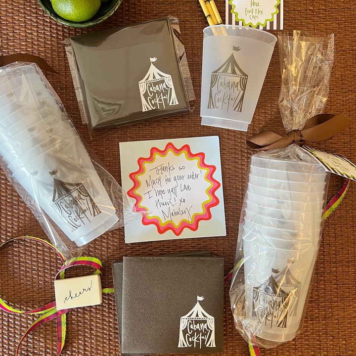 "Cabana Cocktail" Cocktail Napkins | H&H X Fete Papier