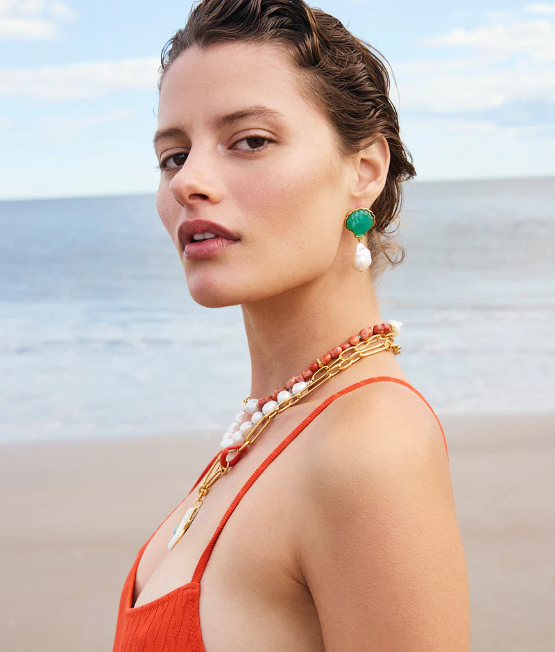 Marina Drop Earrings | Lizzie Fortunato