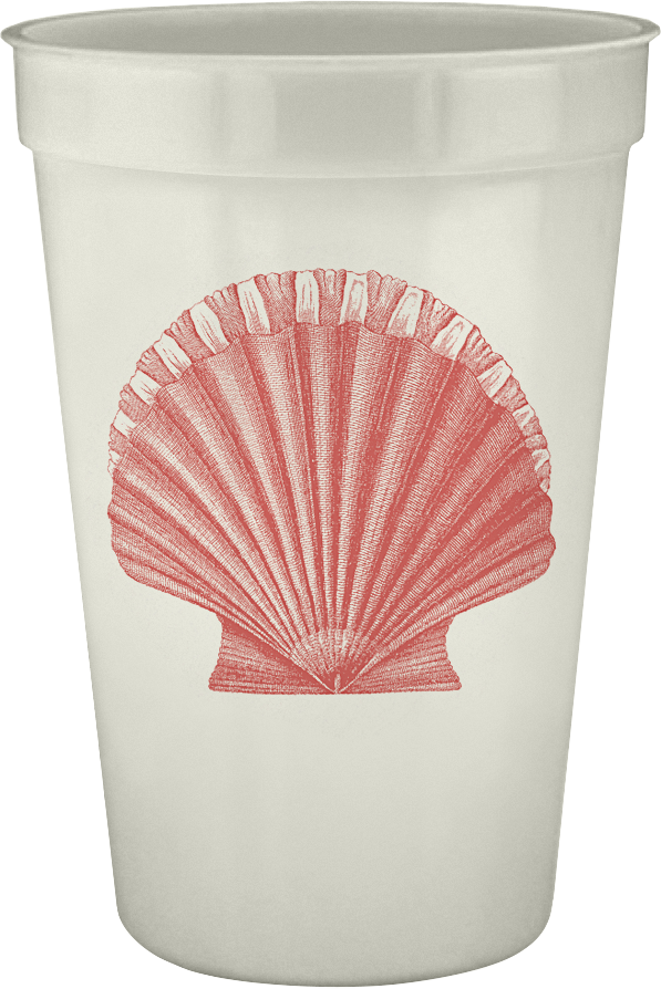 Scallop Pearlized Cups