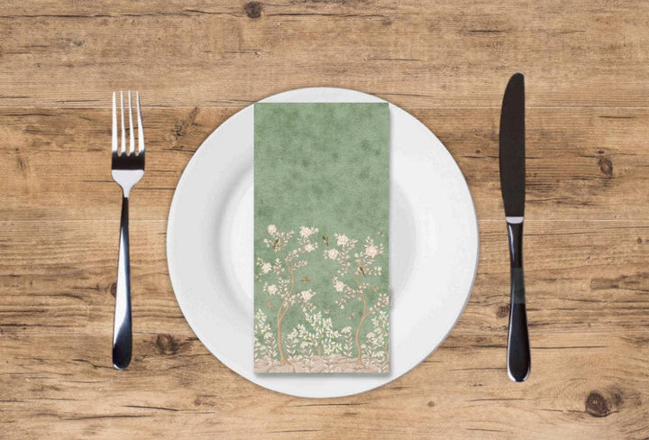 Forest Guest Napkin, Sage