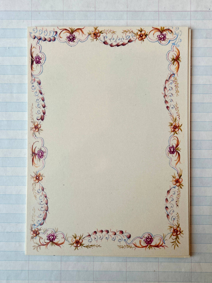 French Menu Stationery Set II