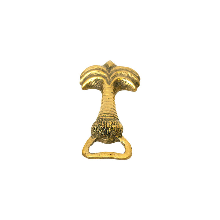 Brass Palm Tree Bottle Opener