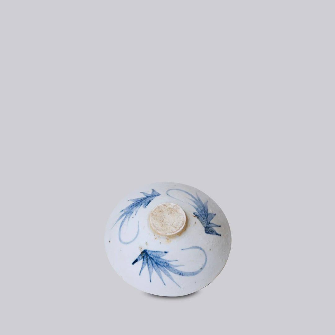 Blue and White Porcelain Conical Bowl