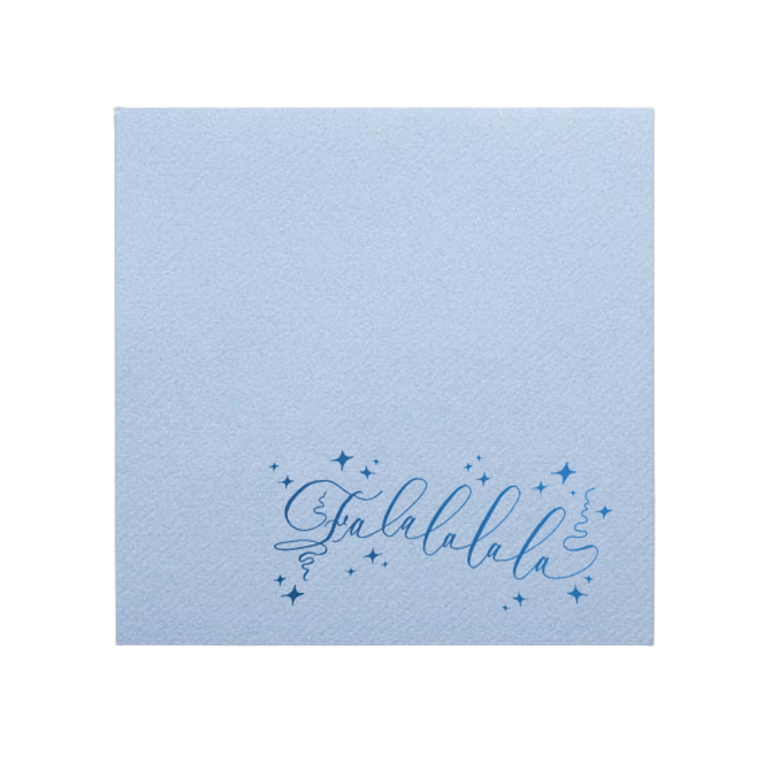 'Fa la la...'  Cocktail Napkins