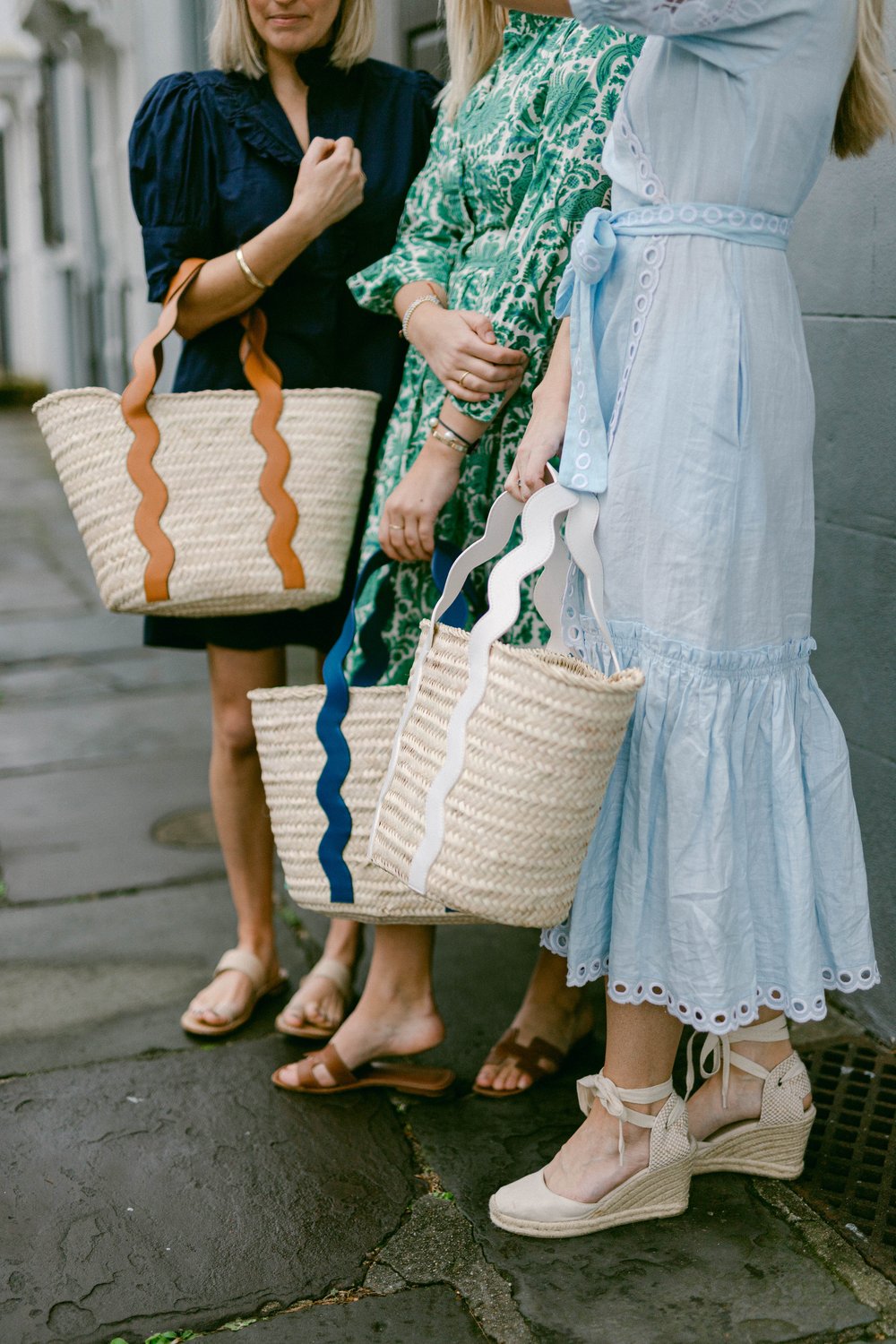 Ridgely Tote, Navy | Breck and Grier