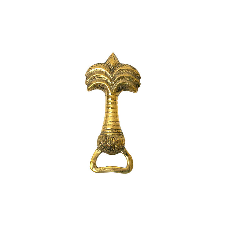 Brass Palm Tree Bottle Opener