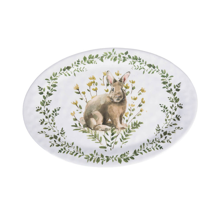 Garden Bunny Serving Platter