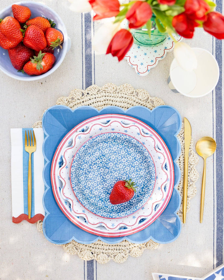 Hamptons Stripes Dinner Napkin, S/24