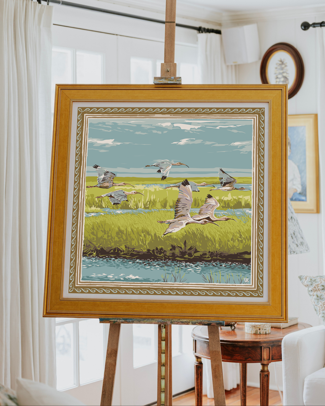 Marsh Flyer Framed Print | Austin Williams Art
