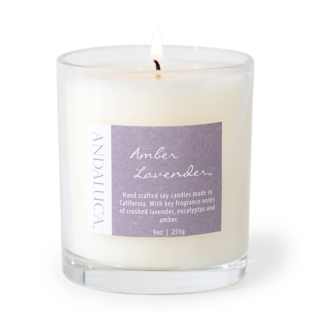 Amber Lavender Candle