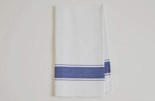 Striped Kitchen Towel, Blue