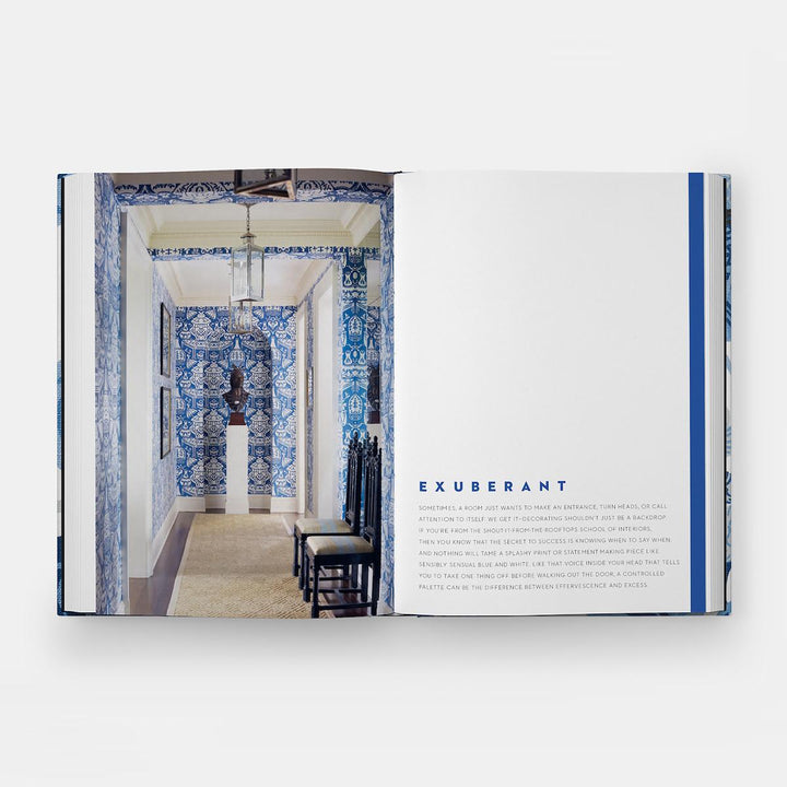 Schumacher Blue And White Done Right Book