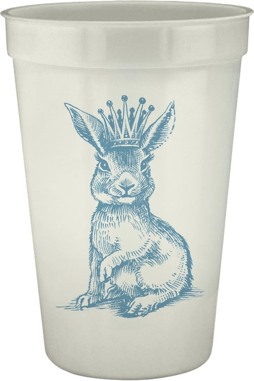 Royal Bunny Pearlized Cups, S/12 | Alexa Pulitzer