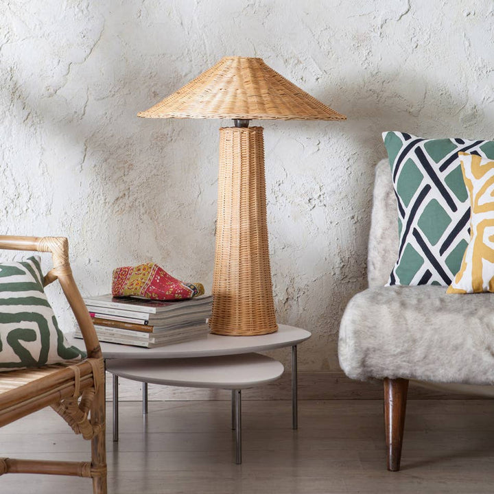 Rattan Table Lamp