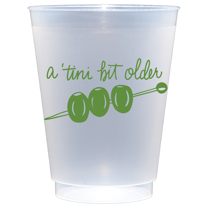 A 'Tini Bit Older Party Cups S/8