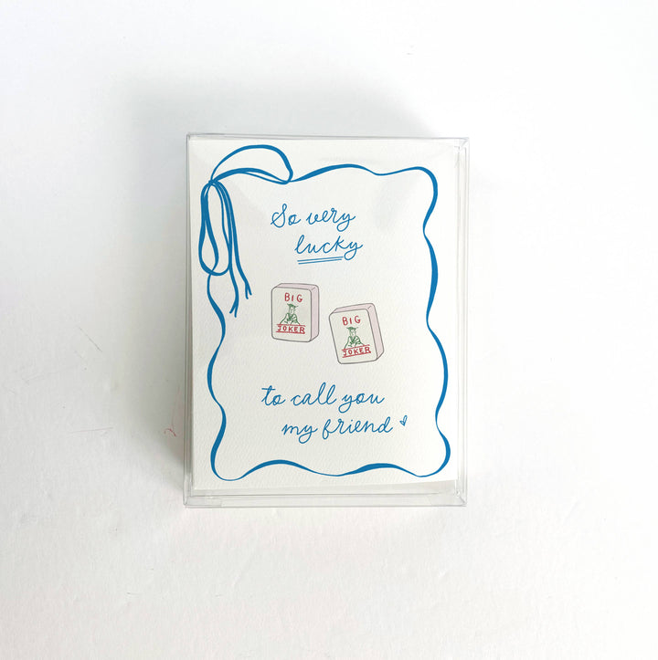 Mahjong Greeting Card