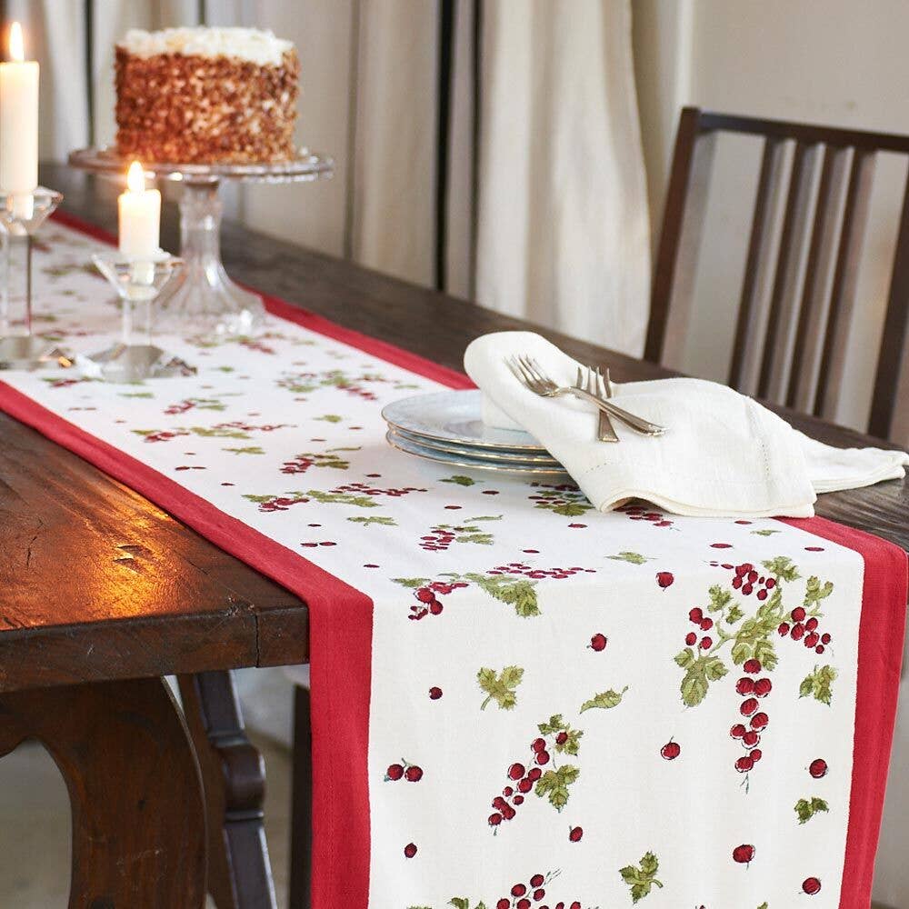 Gooseberry Table Runner 16x72