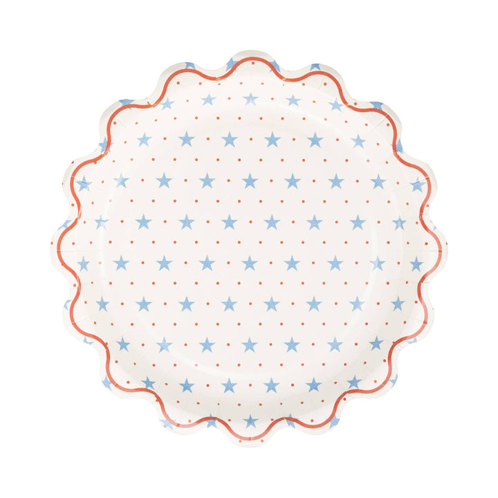Hamptons Petite Stars Paper Plate