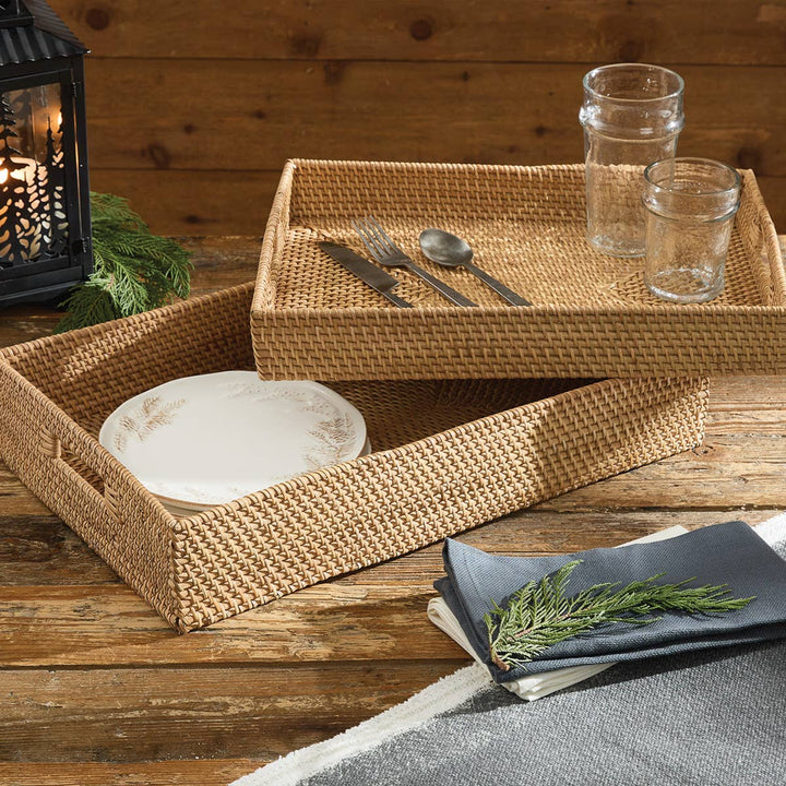 Rattan Tray, Large