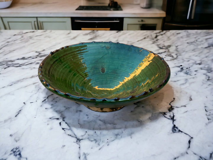 Hand Made Glazed Bowl, Small