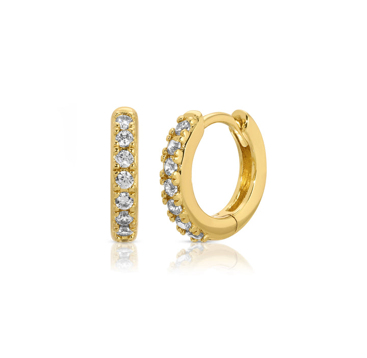You Fancy Turquoise Mini Hoop Earrings