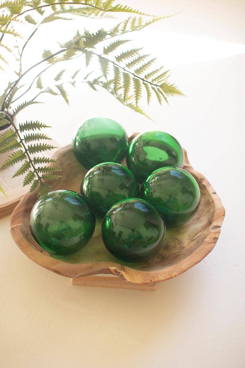 Glass Orb, Two Colors