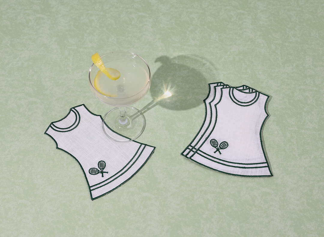 Tennis Dress Cocktail Napkins, Set of 4 | House of Gleason