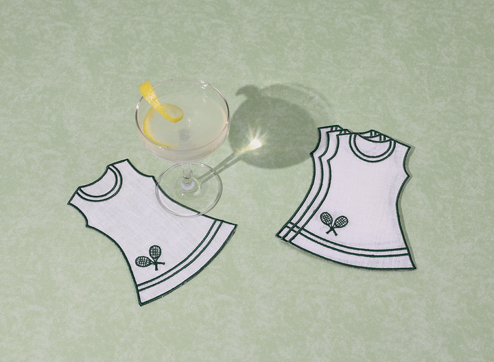 Tennis Dress Cocktail Napkins, Set of 4 | House of Gleason