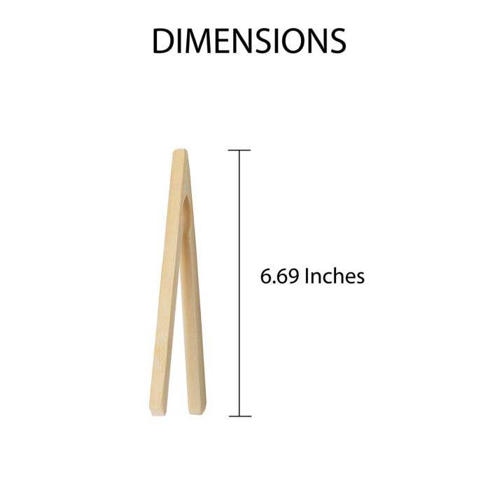 Bamboo Kitchen Tongs