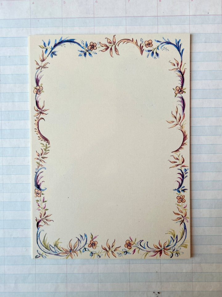 French Menu Stationery Set II