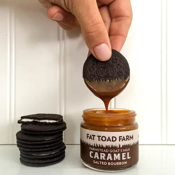 Salted Bourbon Caramel Sauce