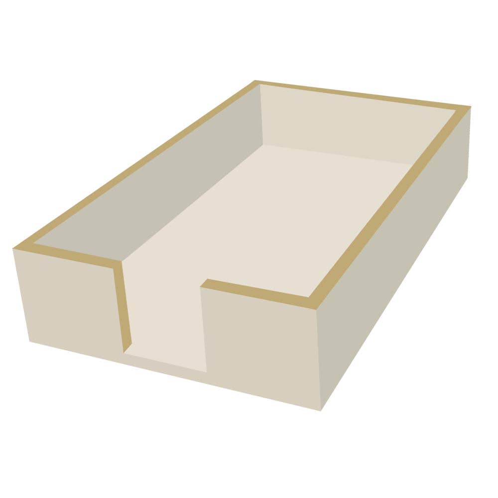 Napkin Caddy, Taupe
