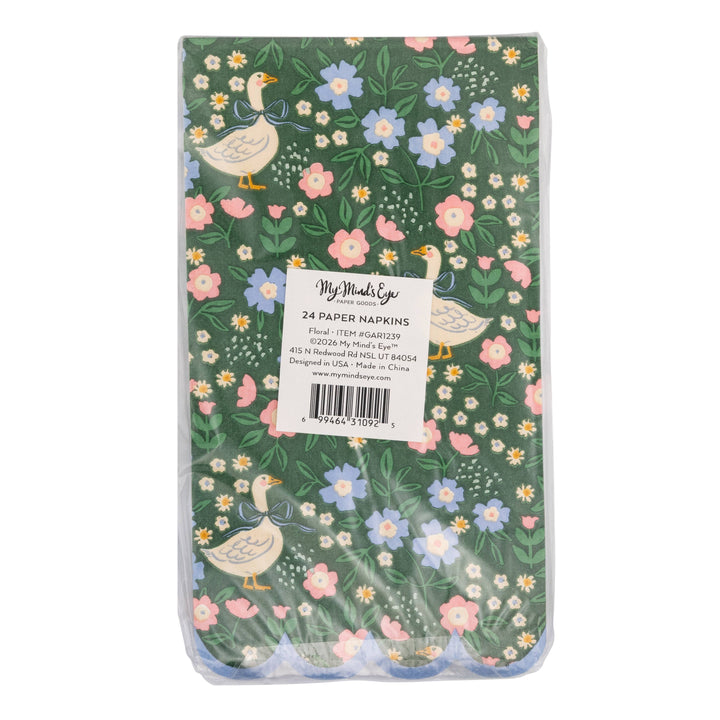 Goose Pattern Dinner Napkin