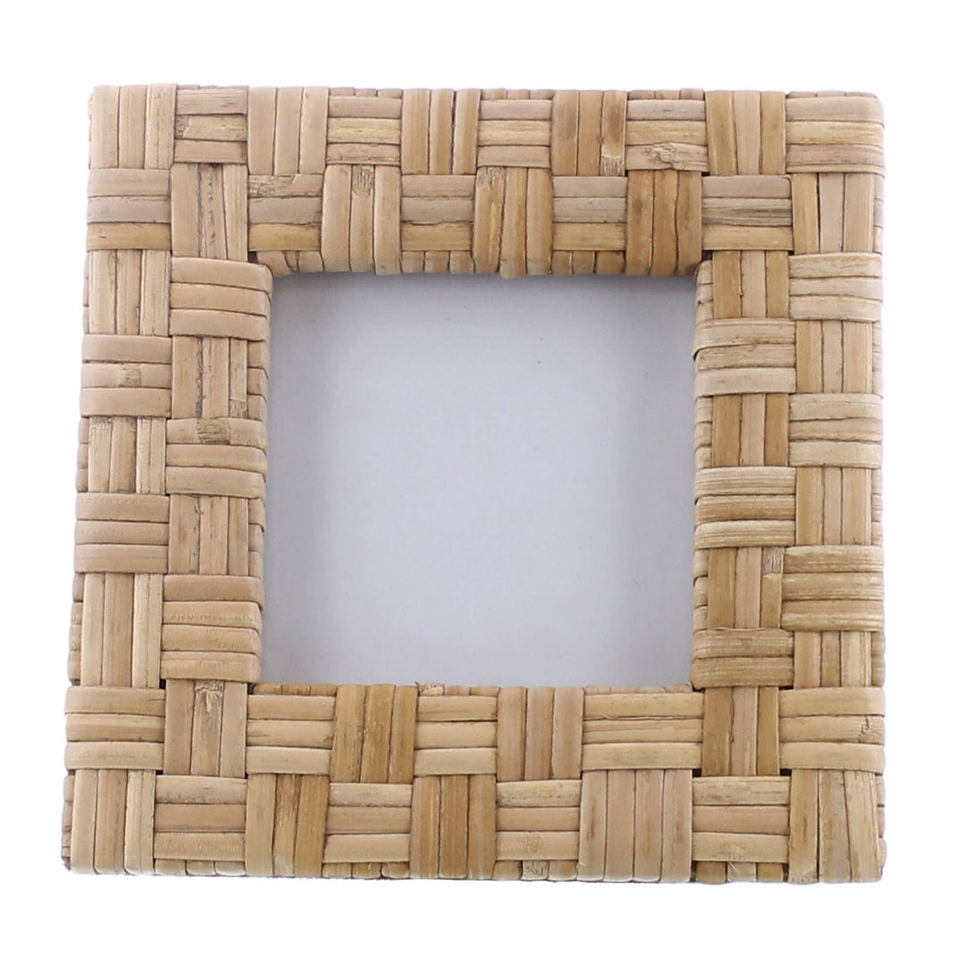 Cayman Frame in Natural Rattan, 4x4