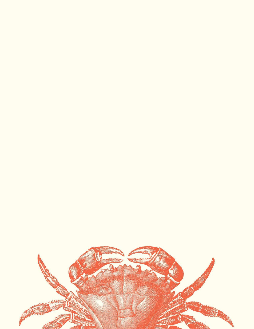 Crab Notecards S/10 | Alexa Pulitzer