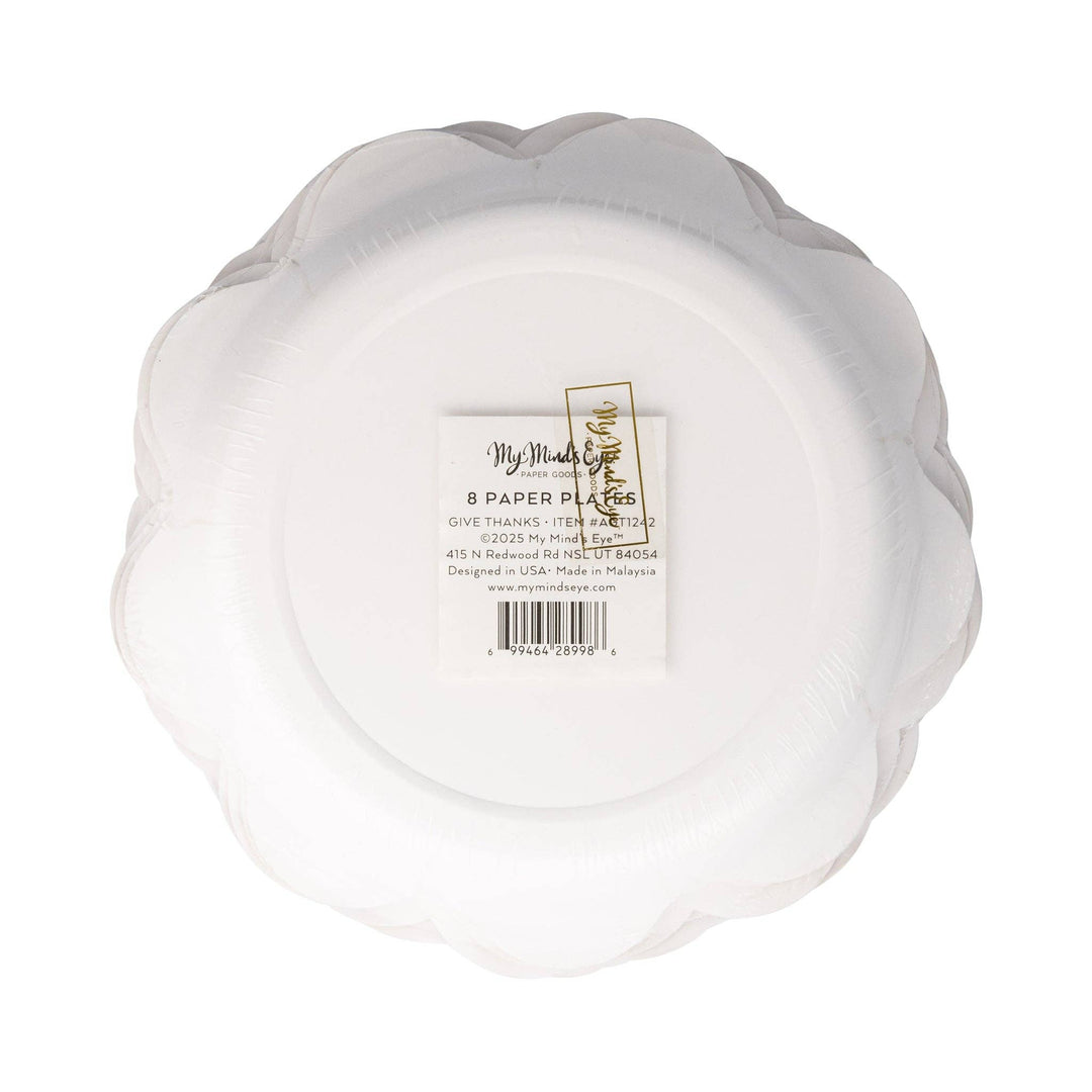 Give Thanks Dessert Plates
