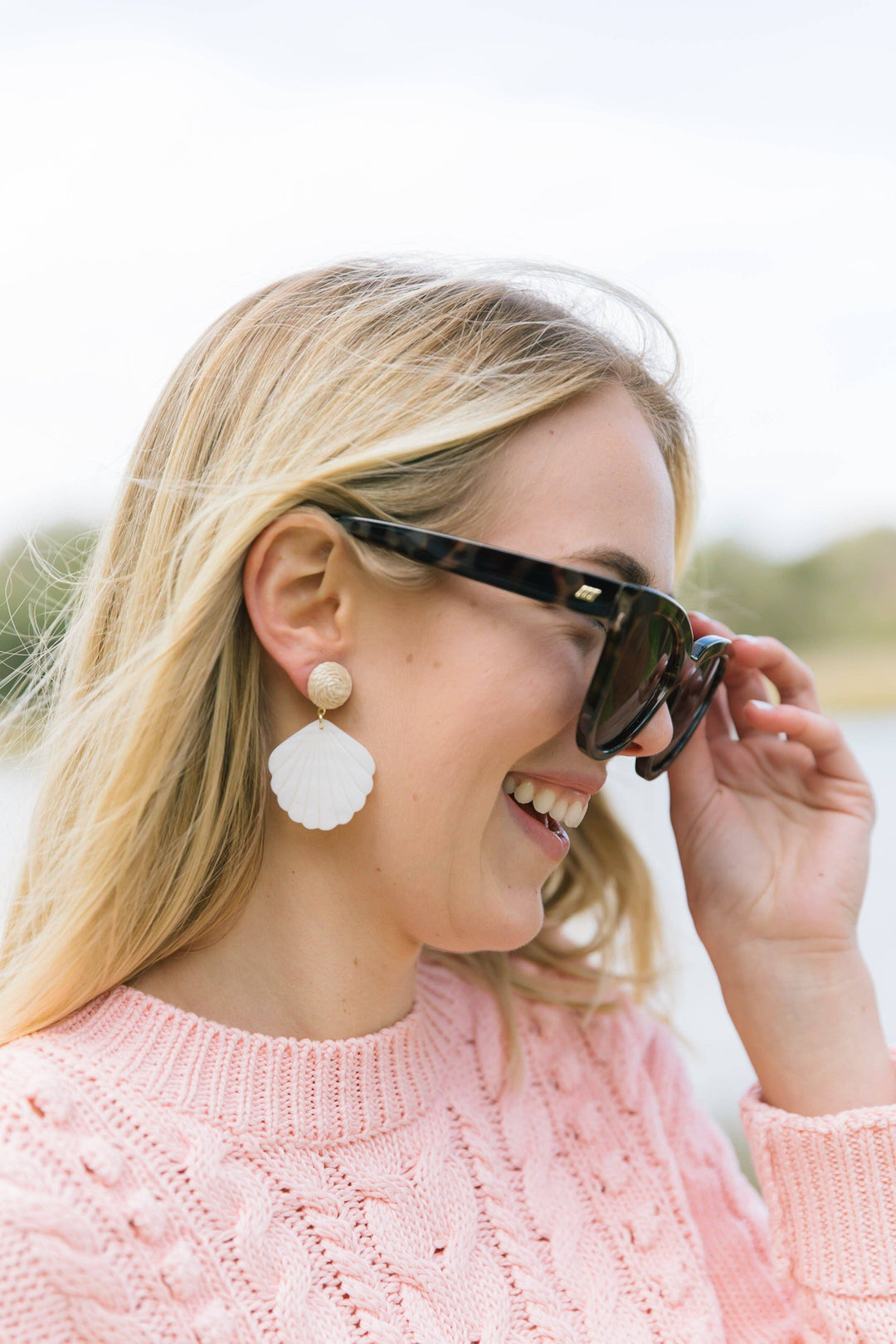 Grace Shell Earrings