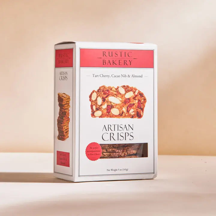 Artisan Crisps - Tart Cherry, Cocoa Nib, and Almond Box | Rustic Bakery