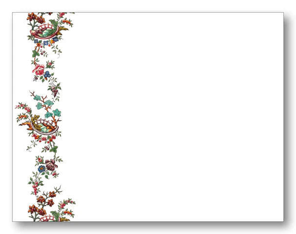 Chinoiserie Blossom Notecard Set, S/8 | Maison de Papier