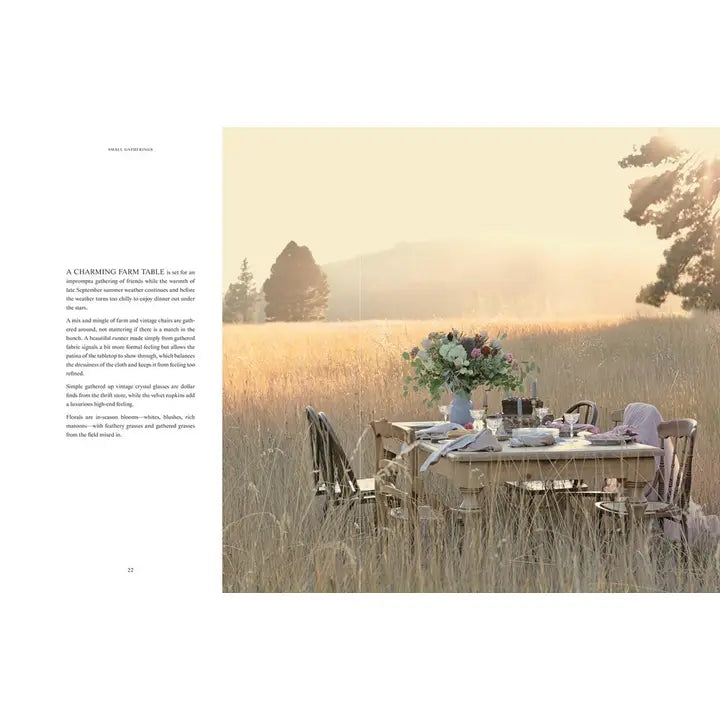 "French Country Cottage Inspired Gatherings" Book